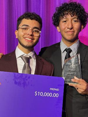 Adrian & Evan, NFTE's 2025 Young Entrepreneurs of the Year!